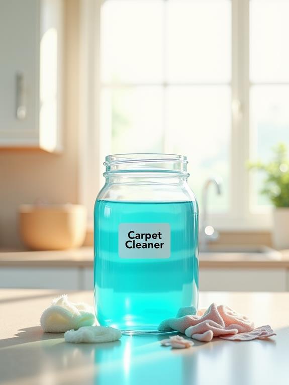 homemade carpet cleaning solution